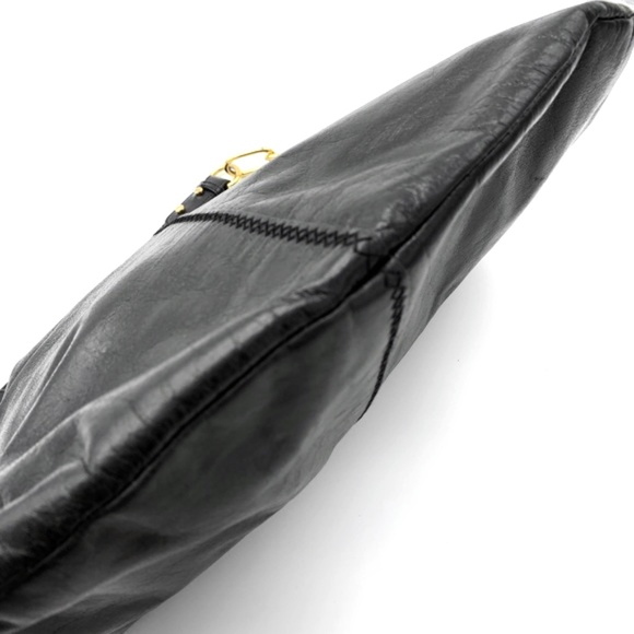 BADGLEY MISCHKA LEATHER GAIA HOBO BAG - Picture 2 of 10